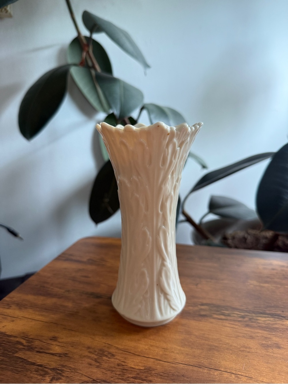 LENOX Cream Ceramic Textured Bud Vase - Home Accents